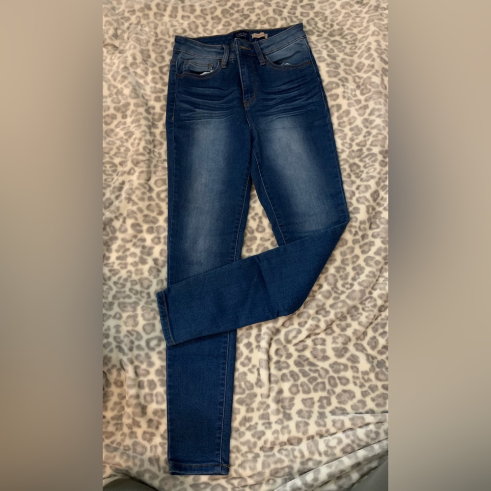 High Waisted Skinny Jeans